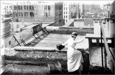 "New York City's Home visiting nurses have overcome challenges since the 1890's. Nurses from the Henry Street Settlement traveled by tenement rooftops to reach their patients."