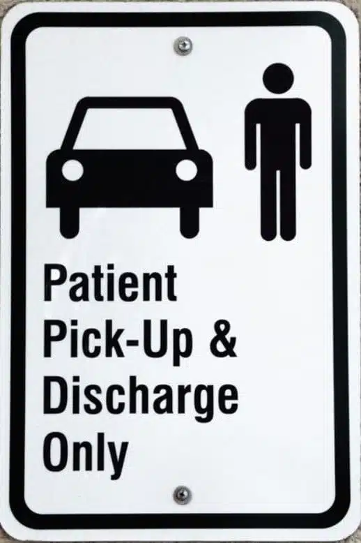 Patient Pick Up & Discharge Only