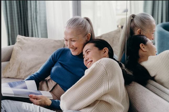 Mother and daughter