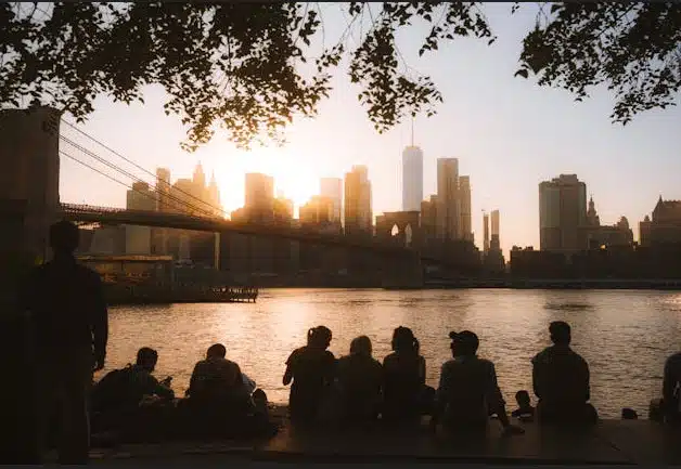 Summer heat in New York City
