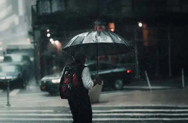Heavy rains in NYC